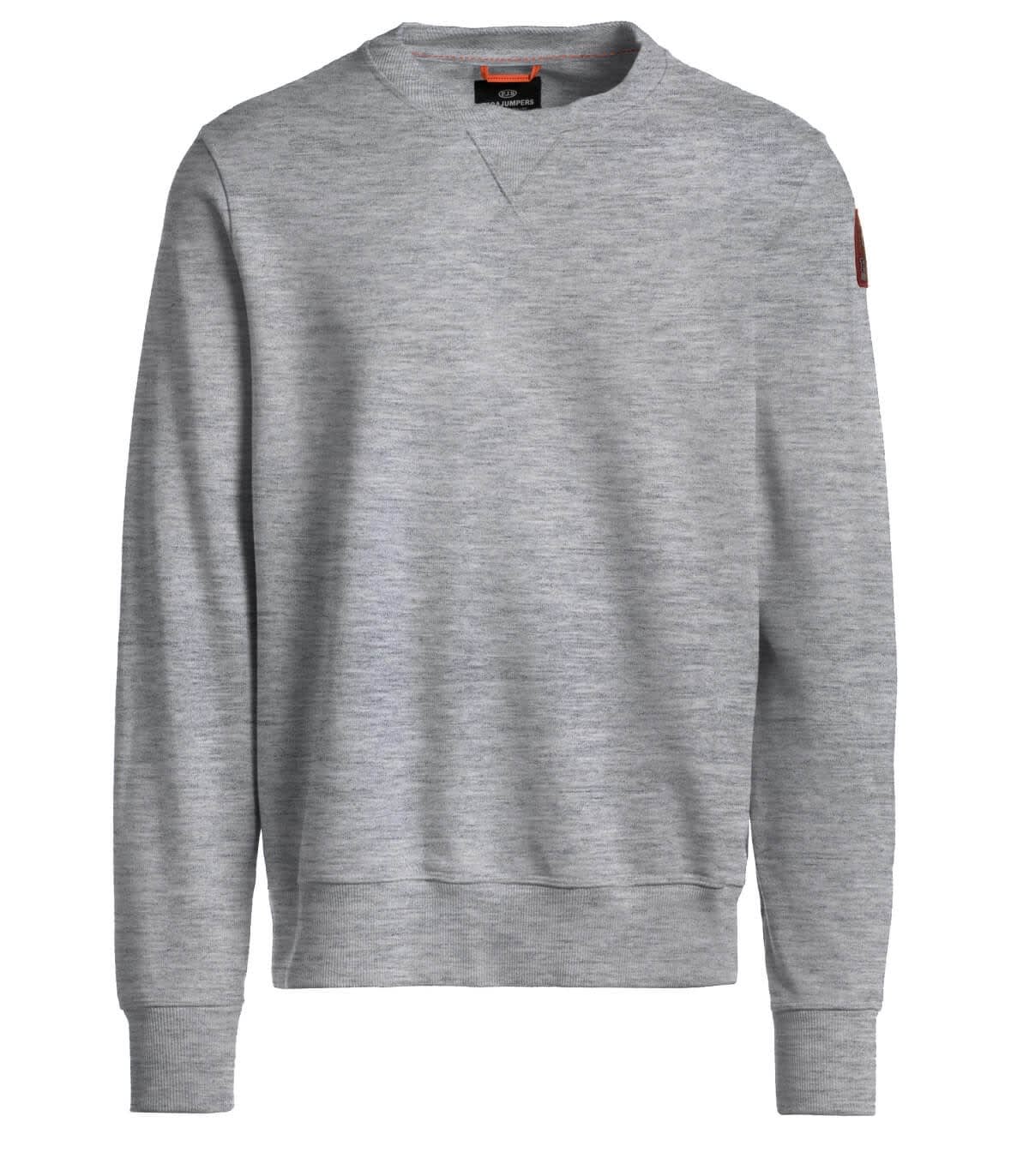 Parajumpers New Track Melange Grey Sweatshirt | italist