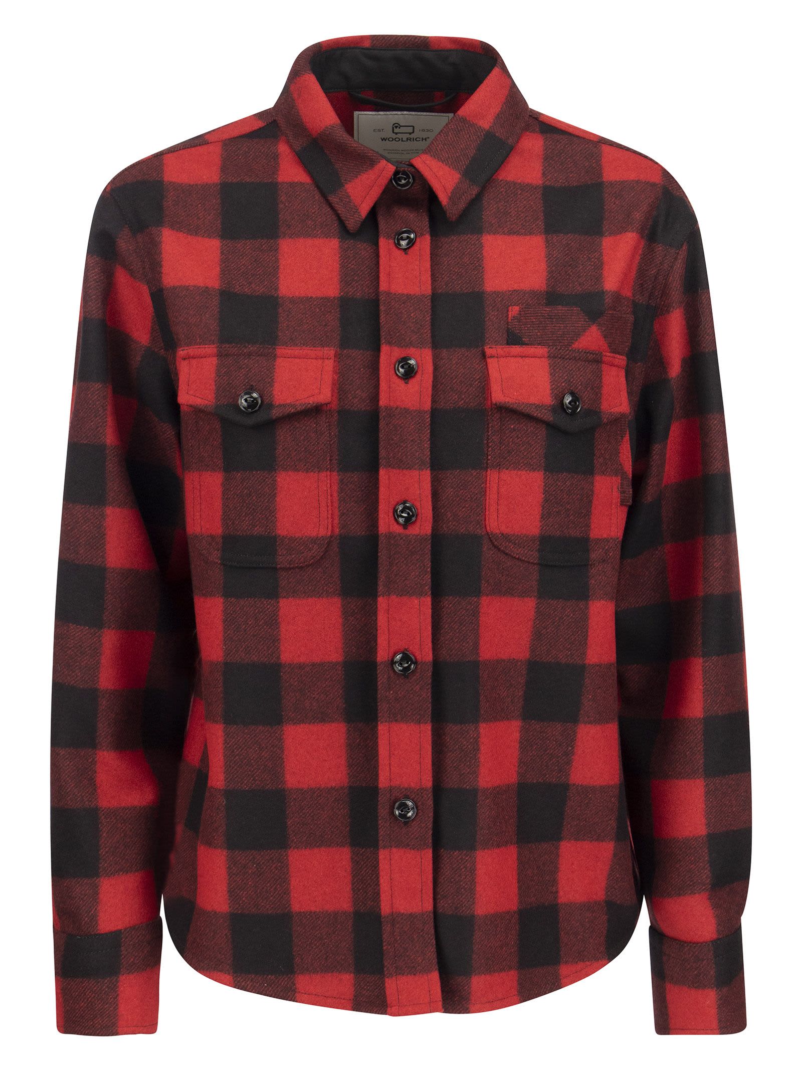woolrich shirt jacket