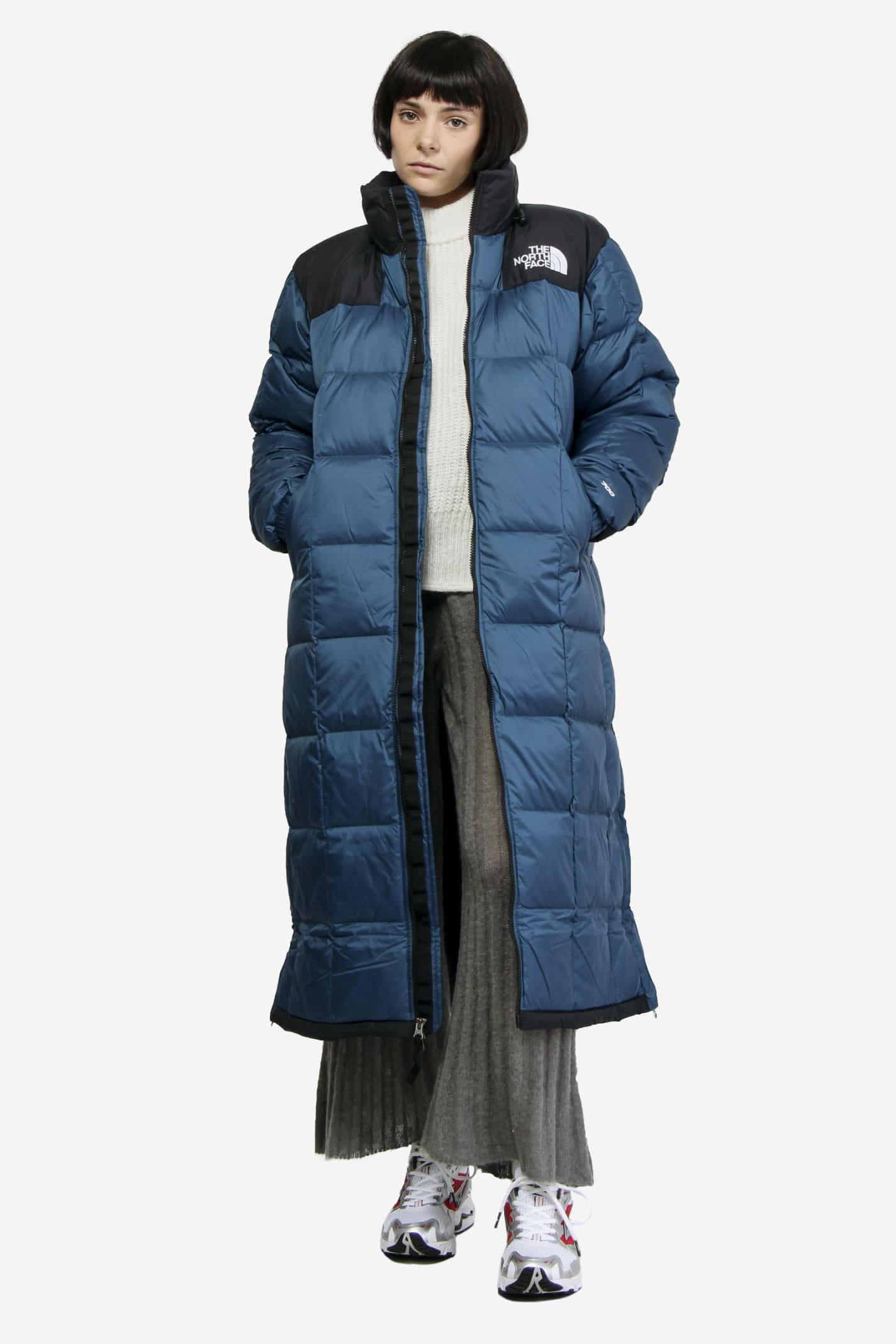 north face duster coat