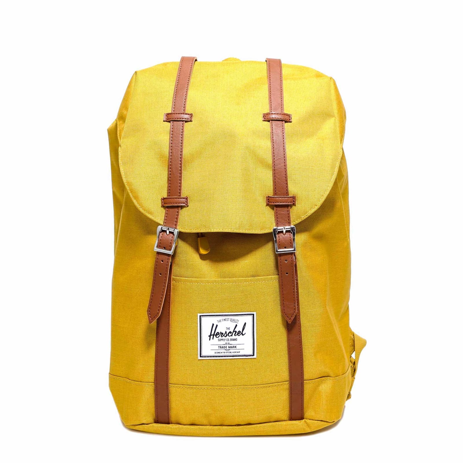 yellow herschel backpack
