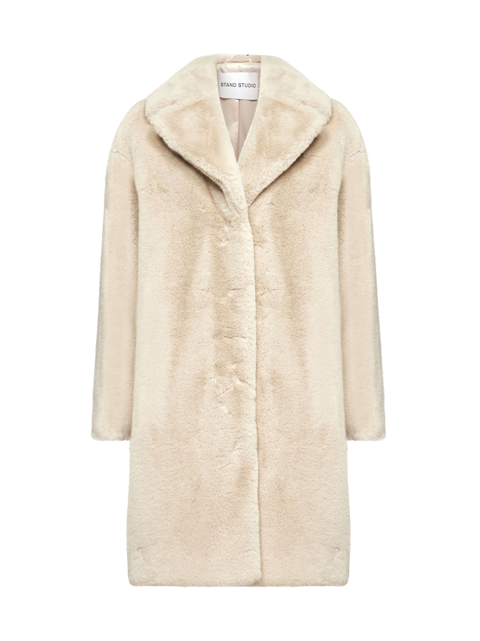 black fur lined denim jacket