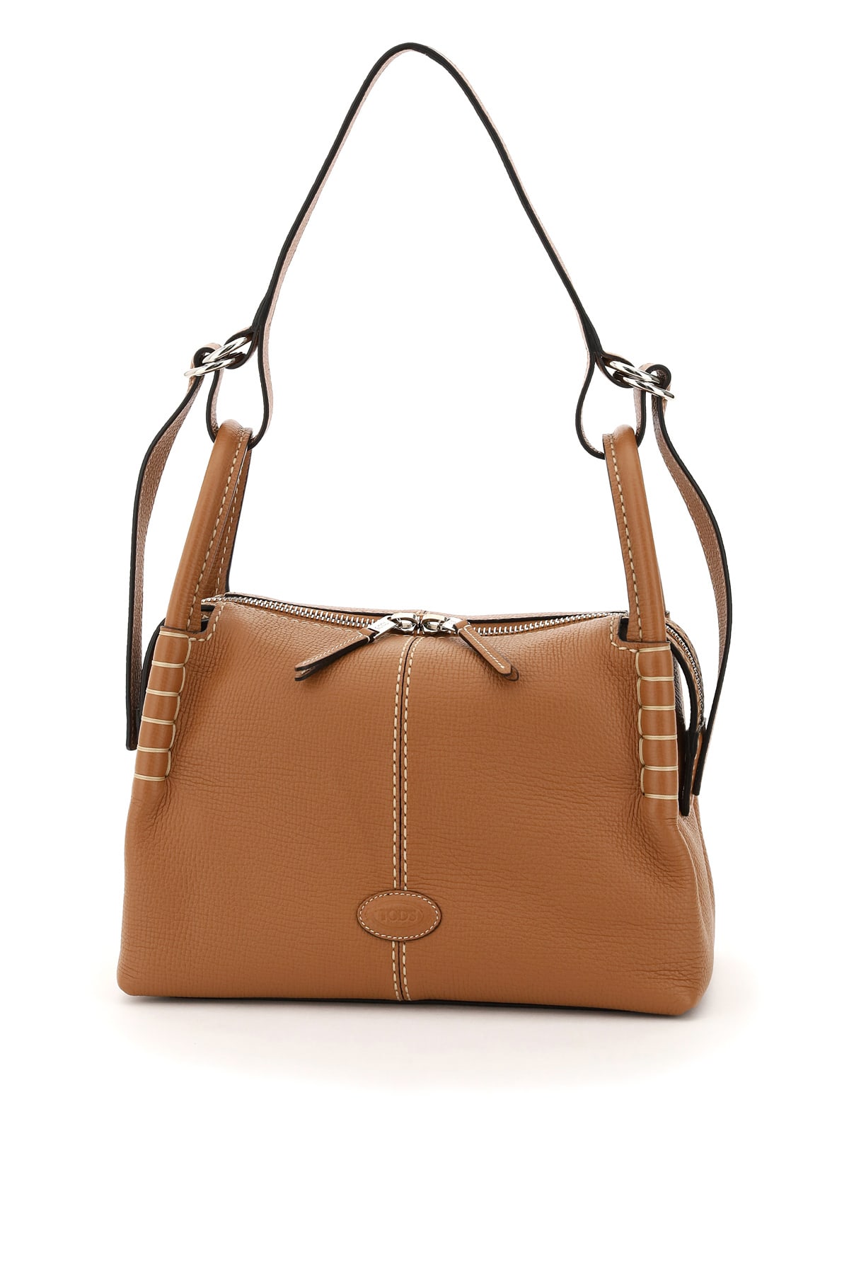 Tod's Small Leather Boston Bag | italist, ALWAYS LIKE A SALE