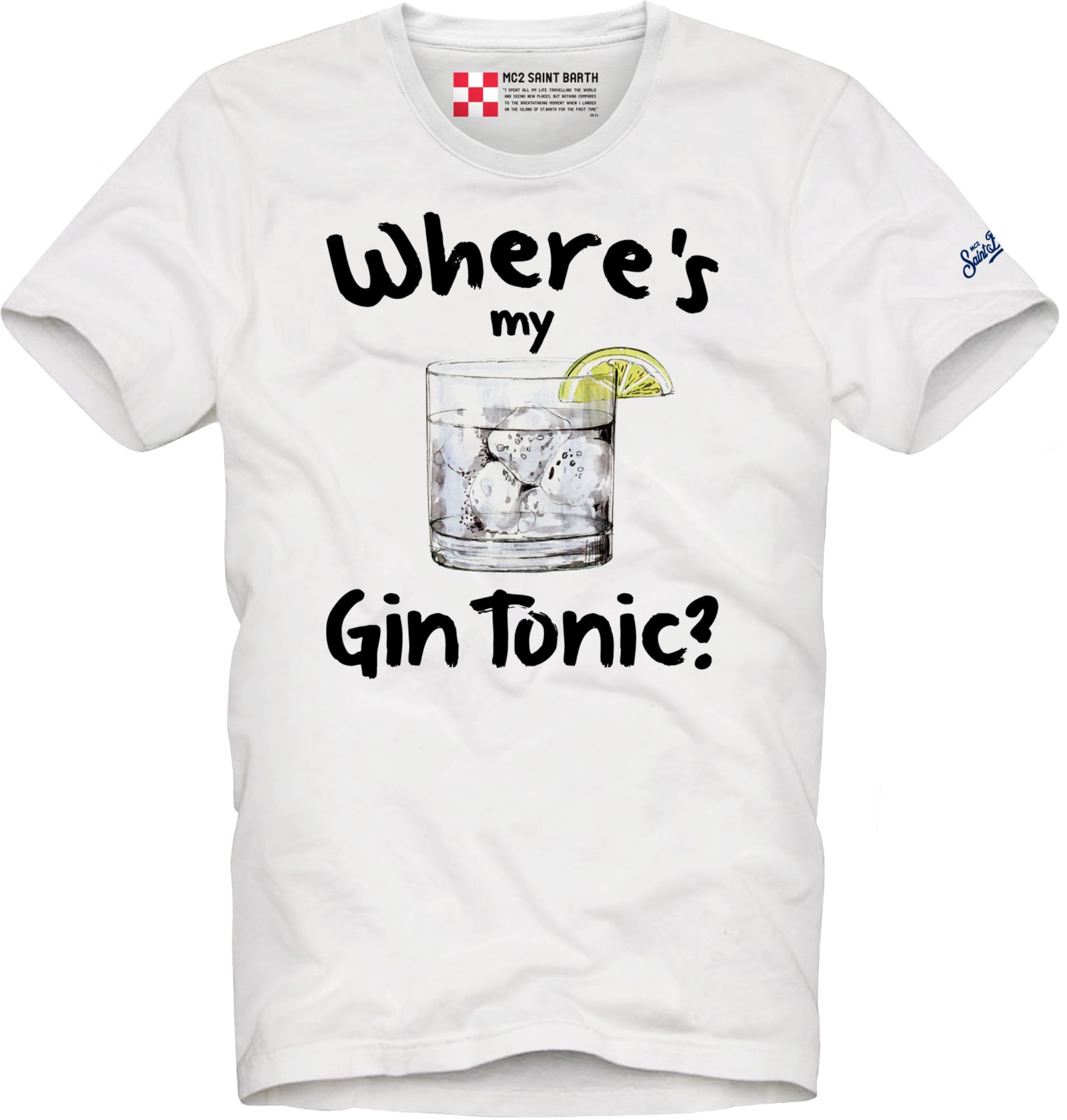 saint barth t shirt gin tonic