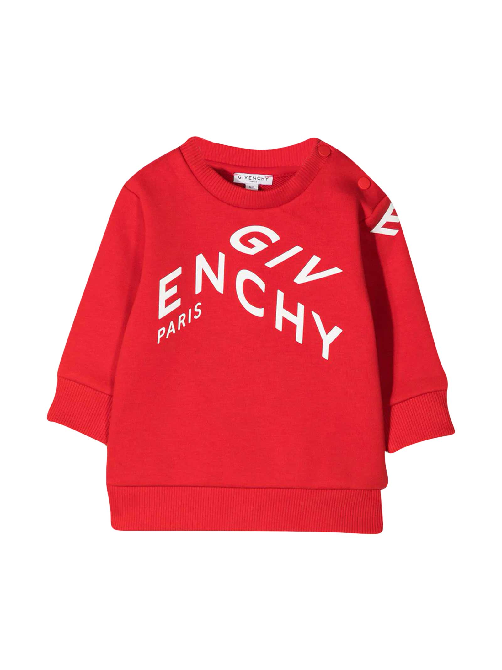 givenchy red sweatshirt