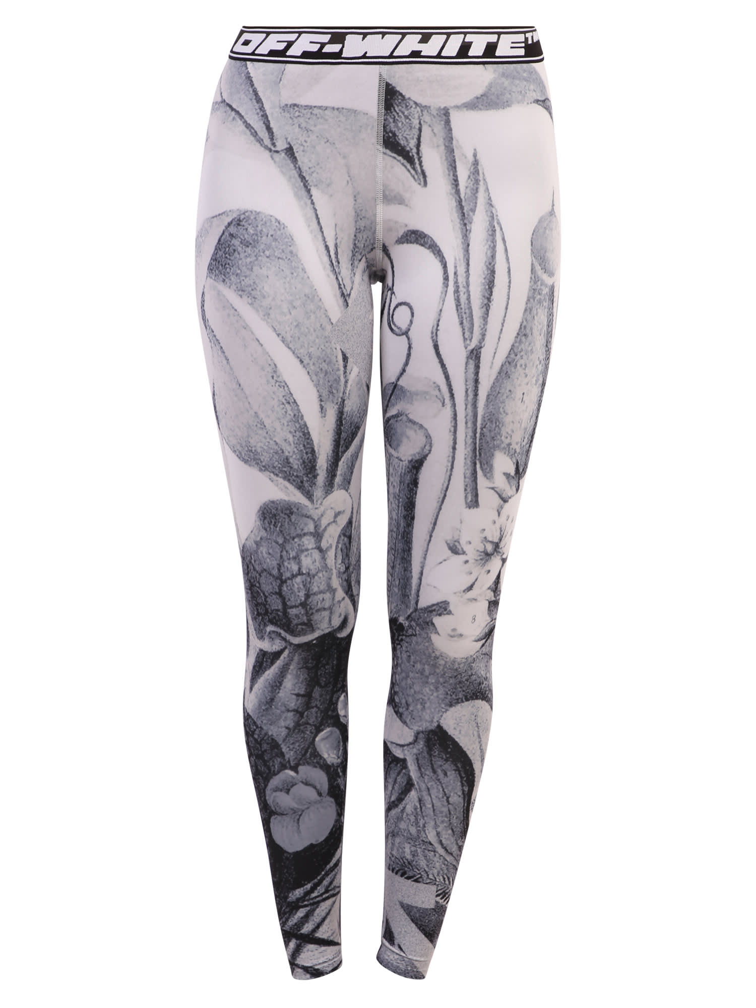 off white printed leggings