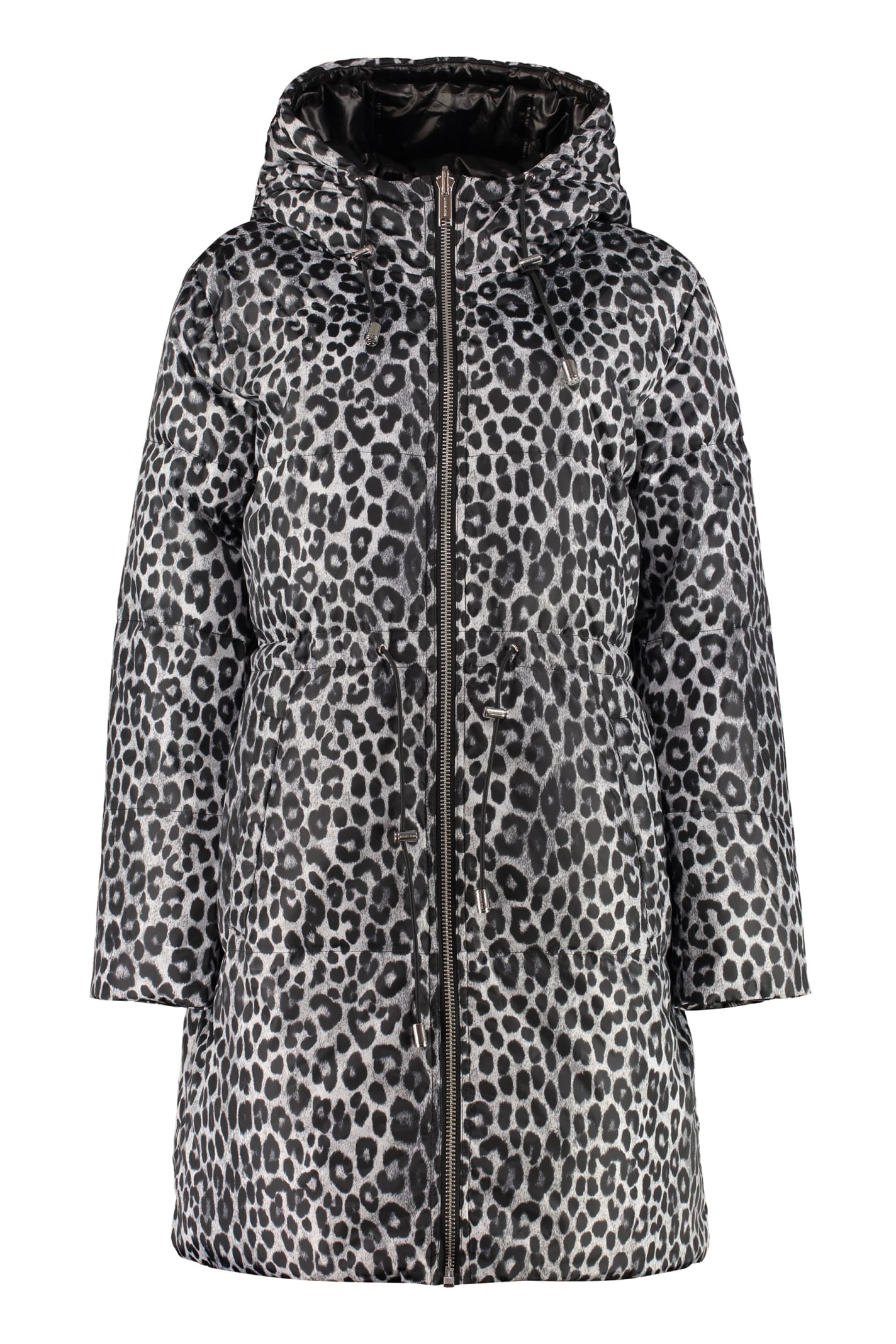 michael kors leopard print packable jacket