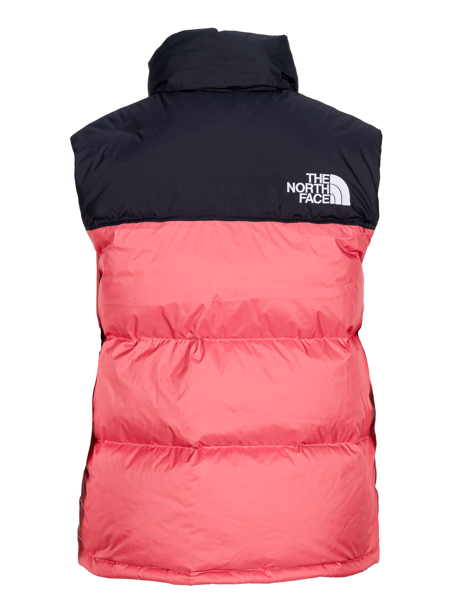 north face red gilet