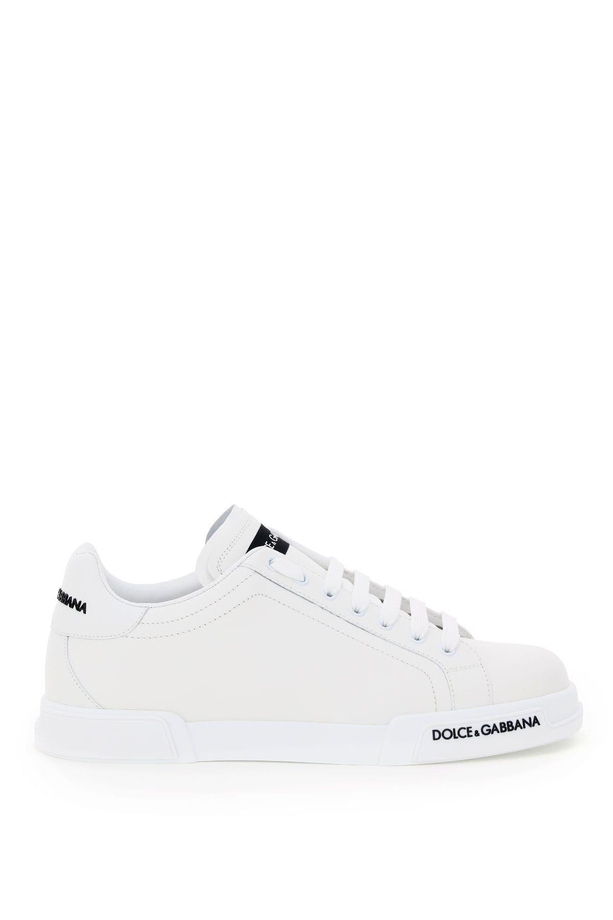 Dolce \u0026 Gabbana Portofino Light Leather Sneakers | italist