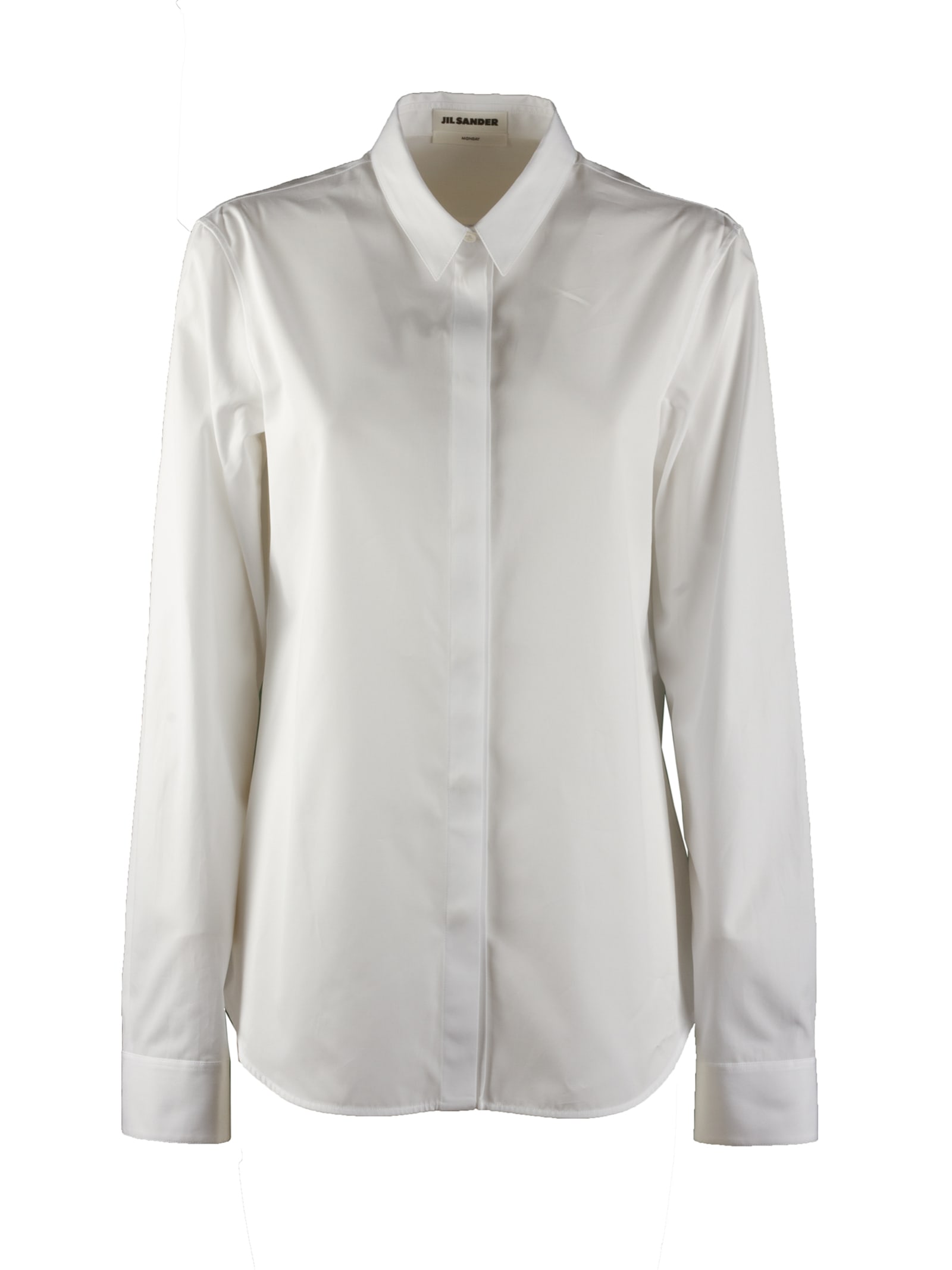 Jil Sander Monday Cotton Poplin Shirt | italist, ALWAYS LIKE A SALE