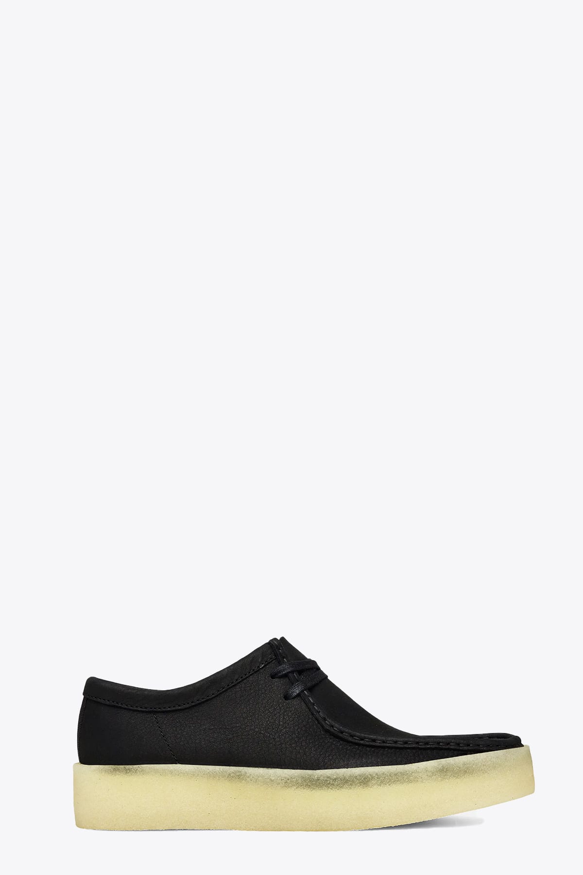 Clarks Nero Black nubuk leather loafer - Wallabe cup