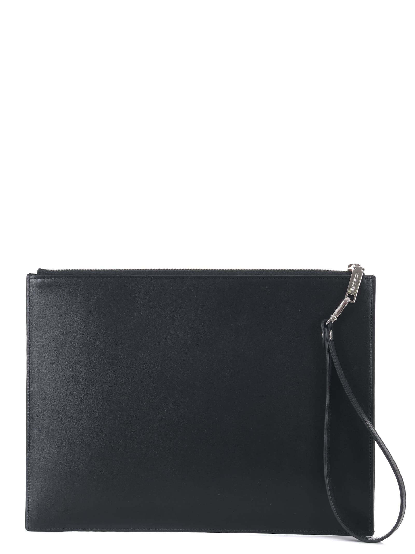 Shop Etro Clutch Bag In Black