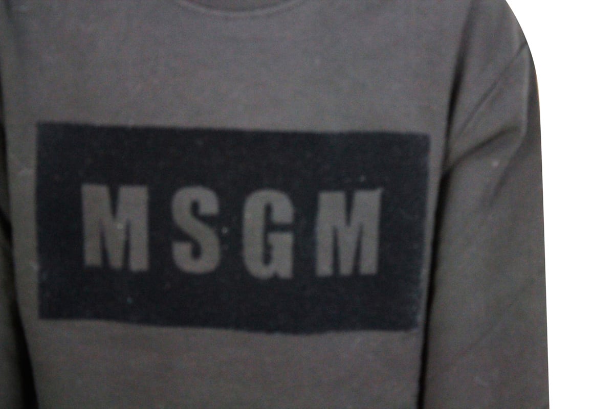 Msgm Sweater In Black