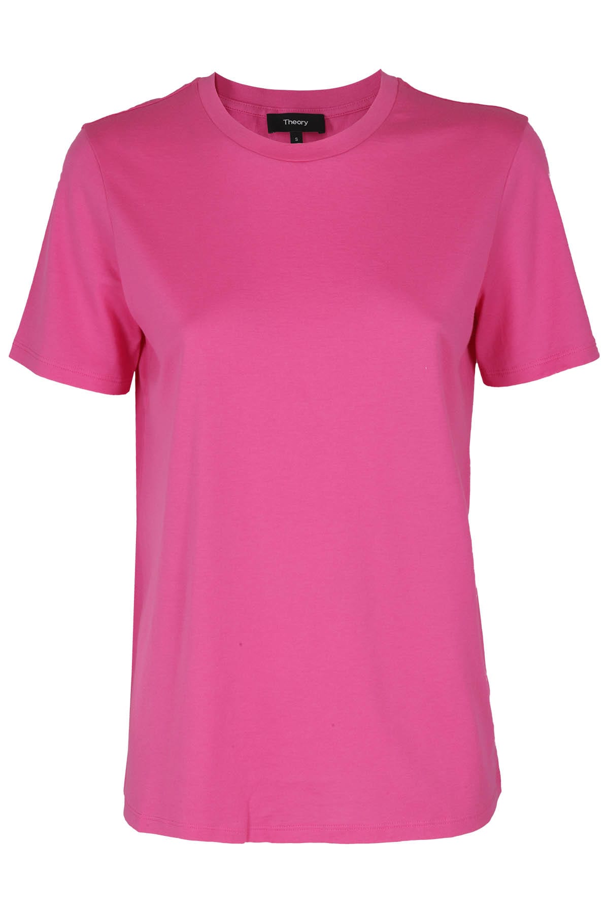 Theory Cotton Side Ruched Tee Smart Closet