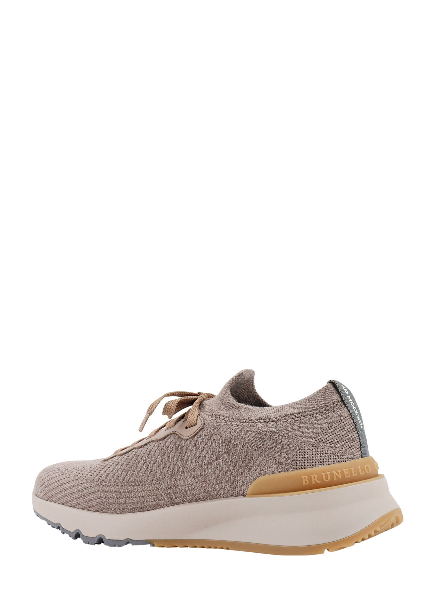 Shop Brunello Cucinelli Sneakers In Tortora