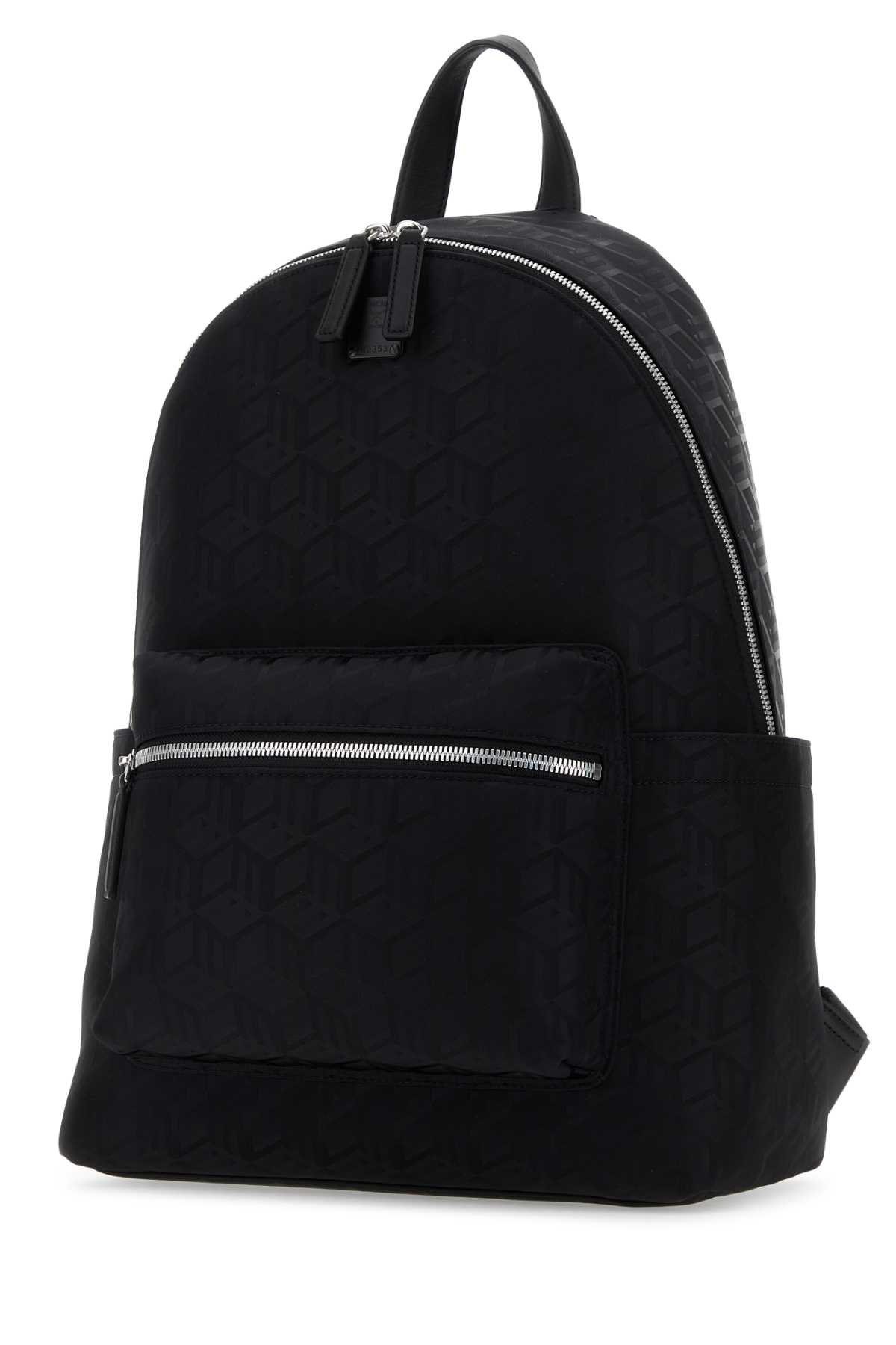 Shop Mcm Black Nylon Stark Backpack