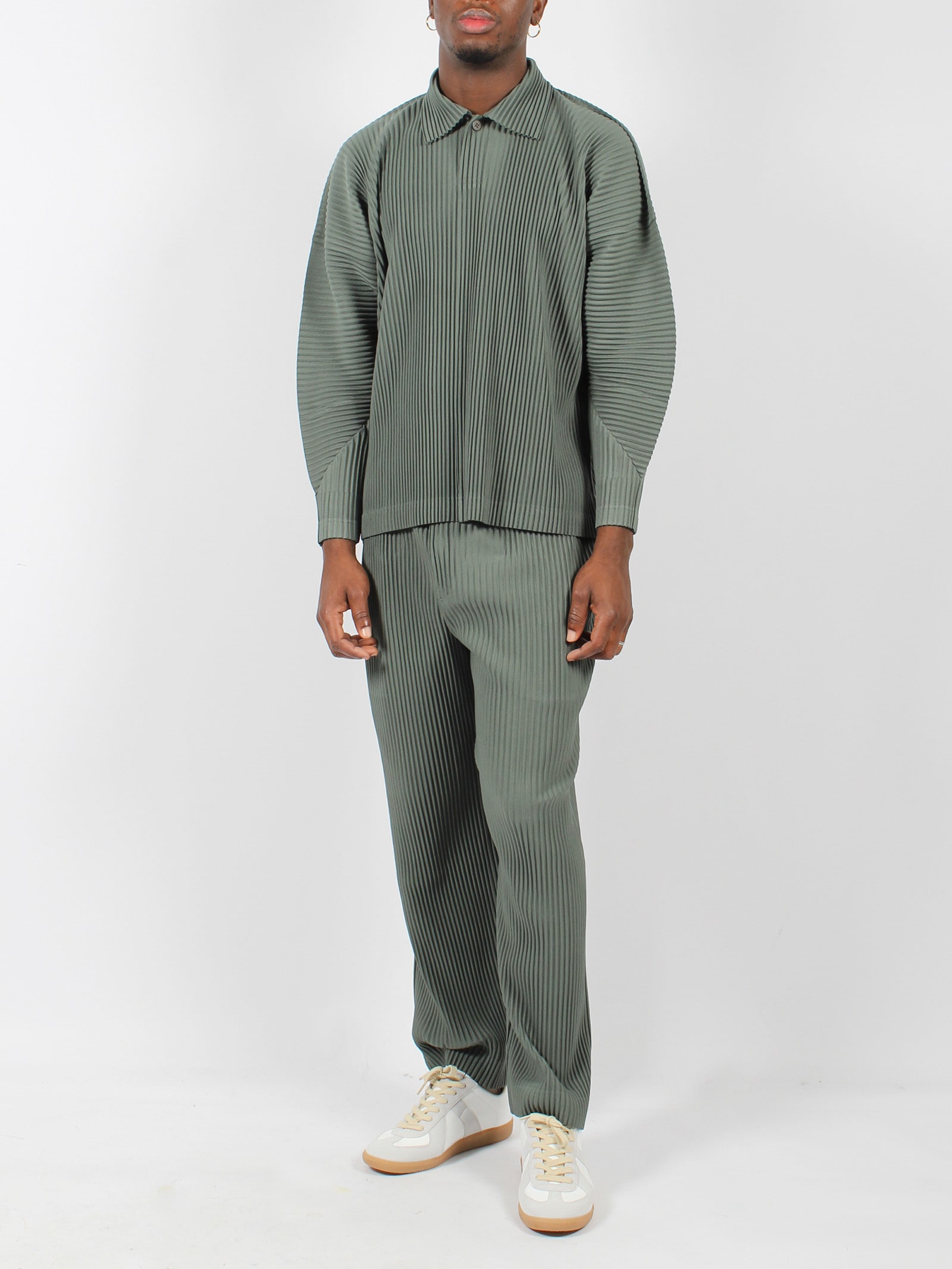 ISSEY MIYAKE STRAIGHT LEG TROUSERS 