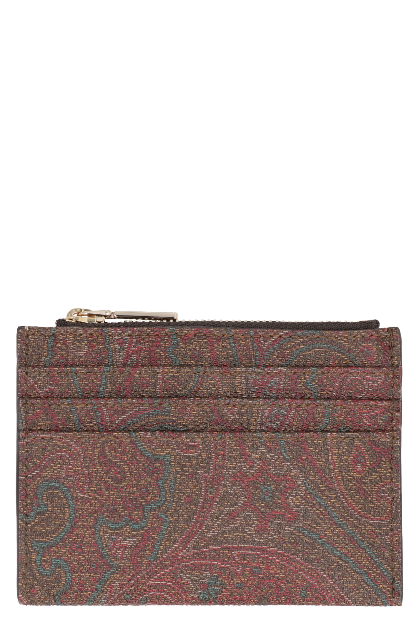 Etro Paisley Print Wallet