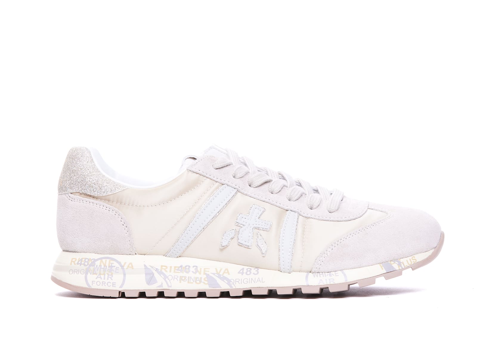 Shop Premiata Lucy Sneakers In White