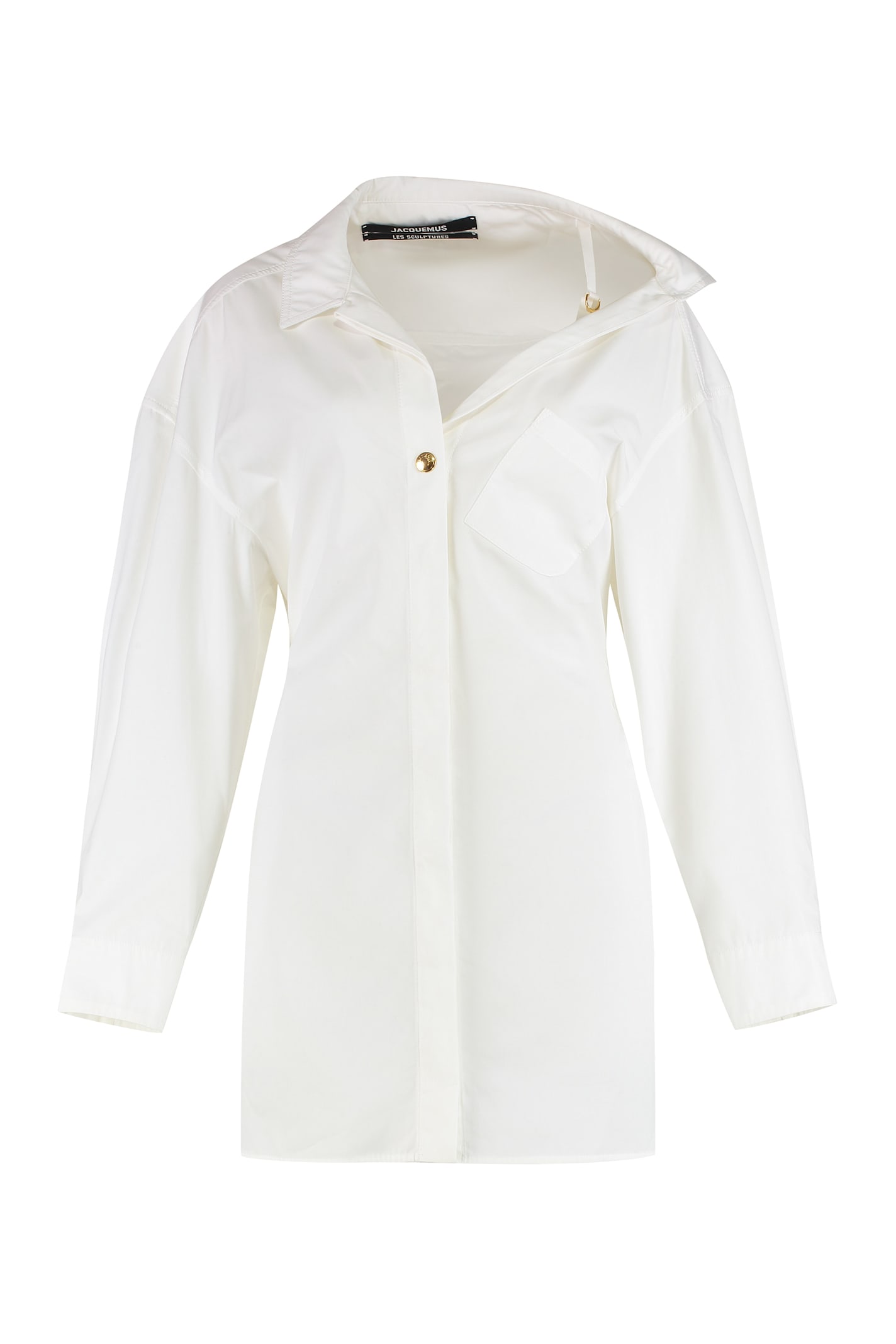 Jacquemus Mini Shirt Dress Belted Waist