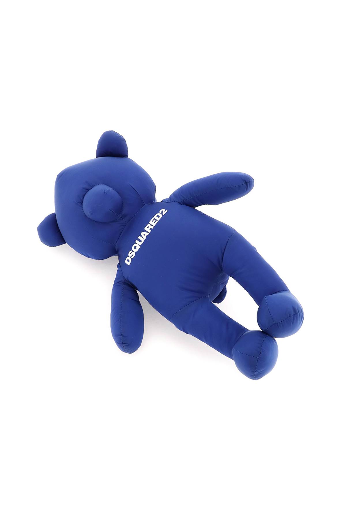Shop Dsquared2 Teddy Bear Keychain In Blu (blue)