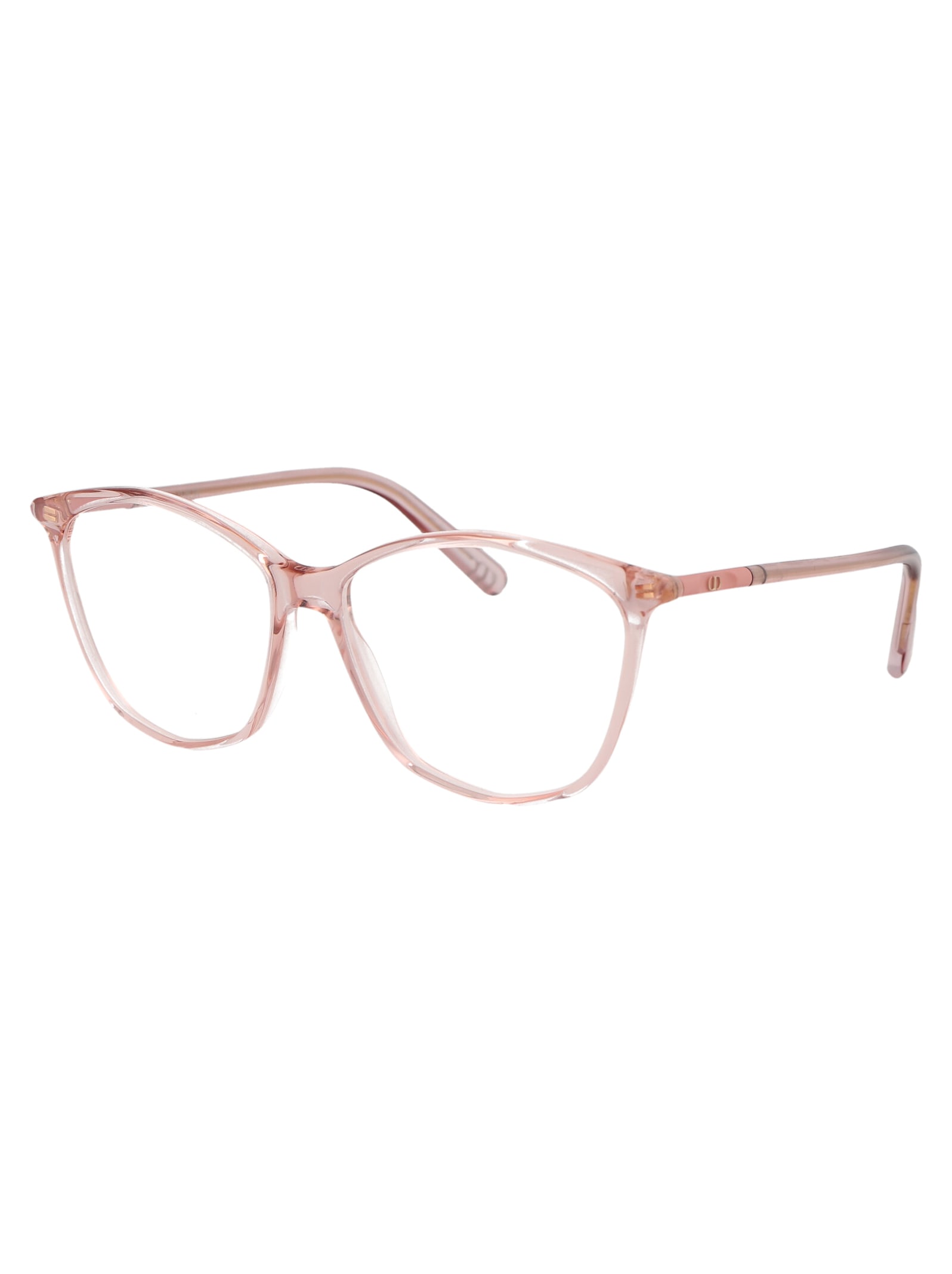 Shop Dior Mini Cd O B5i Glasses In 4100 Pink /other