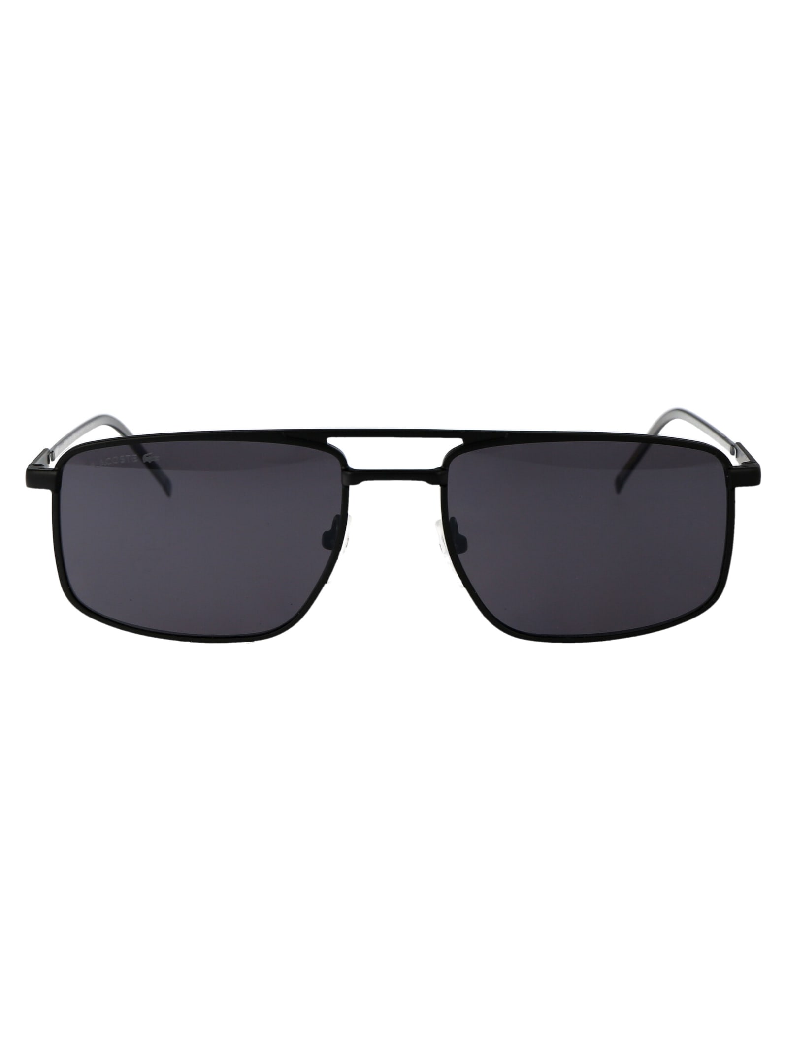 Shop Lacoste L255s Sunglasses In 002 Black