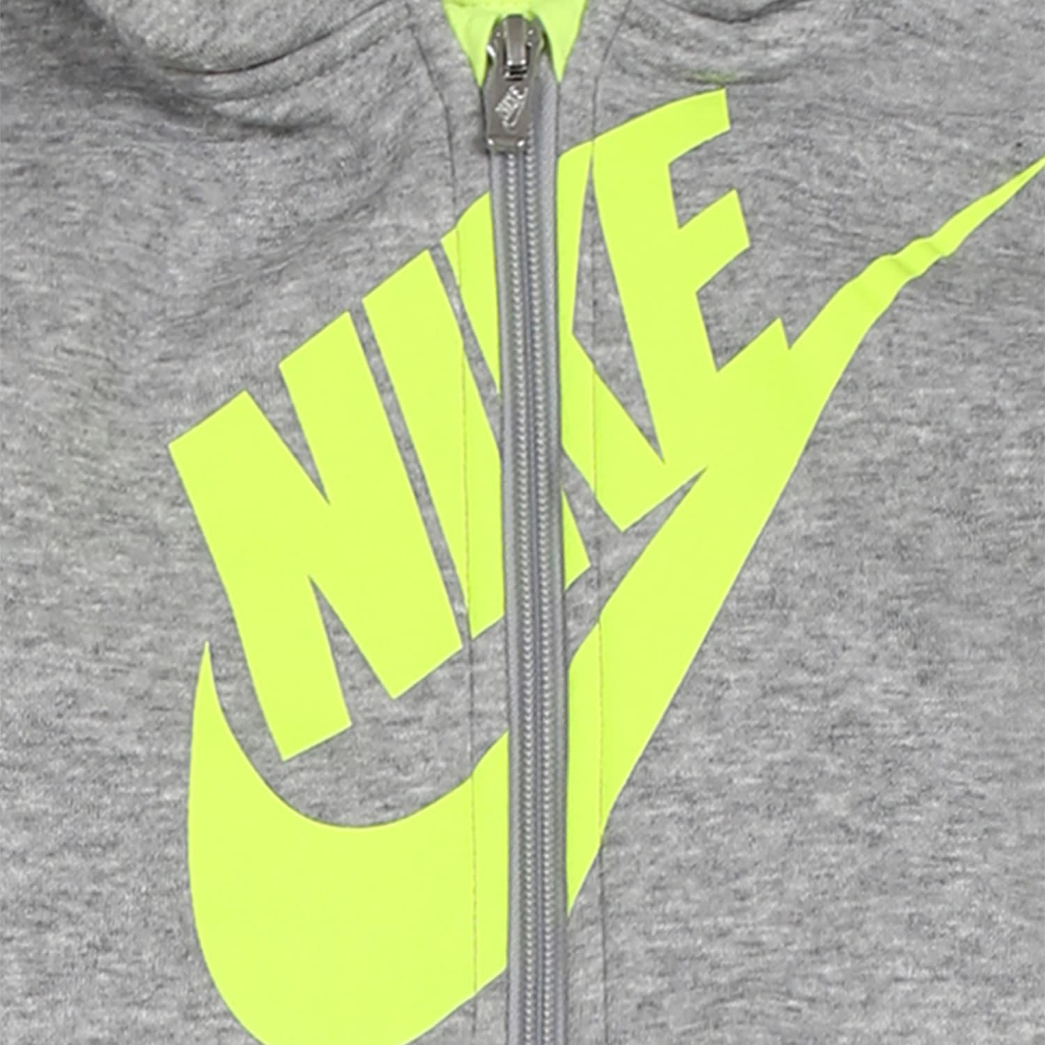 NIKE GREY SUIT FOR BABY BOY WITH SWOOSH 