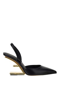 Shop Fendi First Pumps In Nero