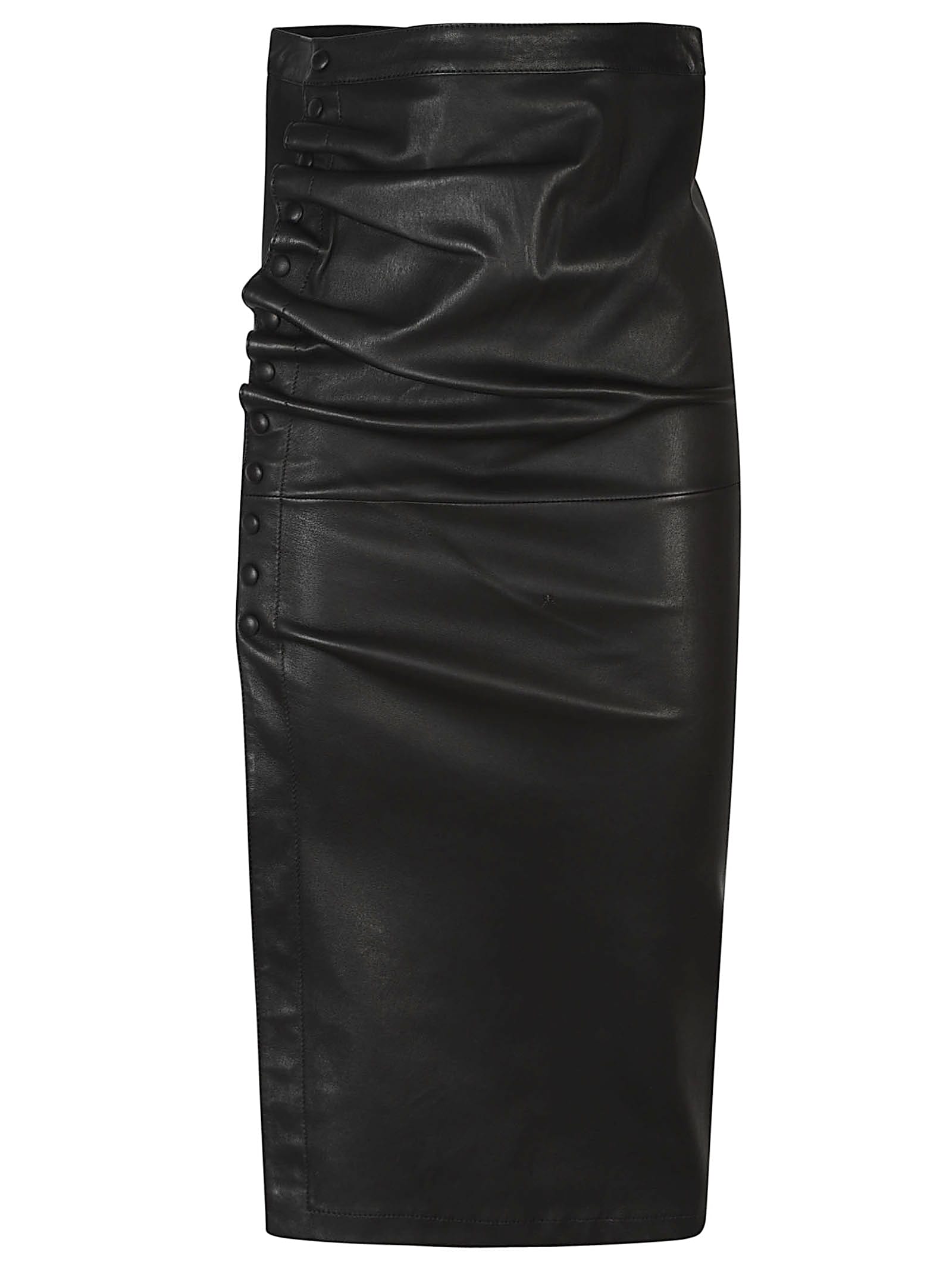 Rabanne Midi Skirt In Black