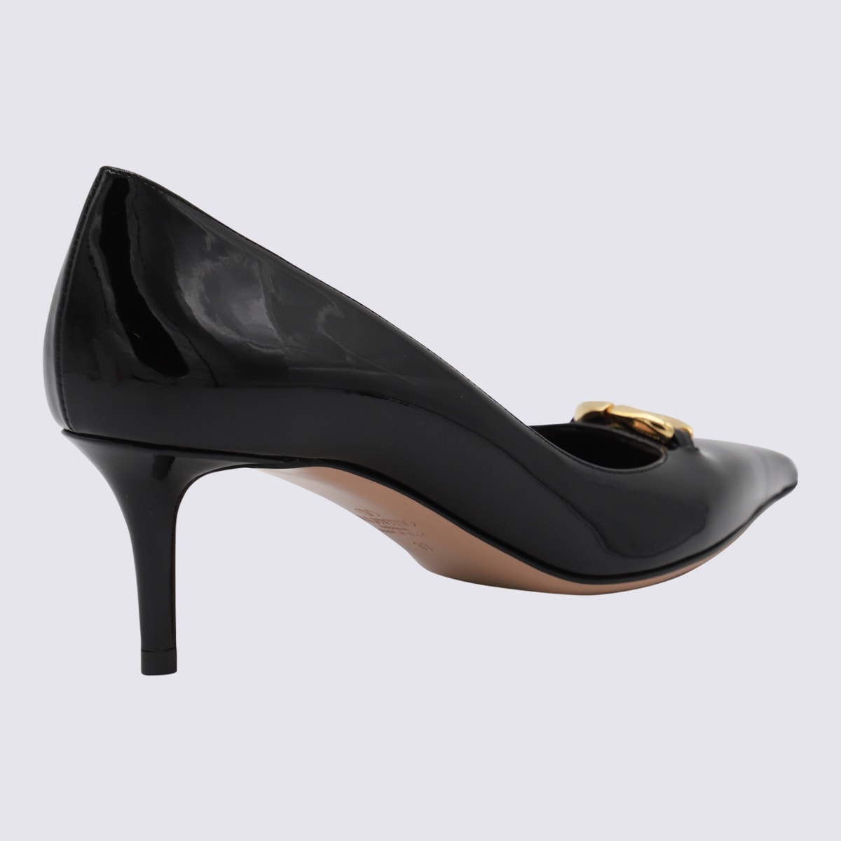 Valentino Garavani Woman Pumps Black Size 8 Leather In Black