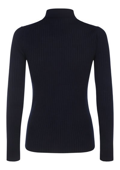 Chloé Wool Polo Shirt In Blue