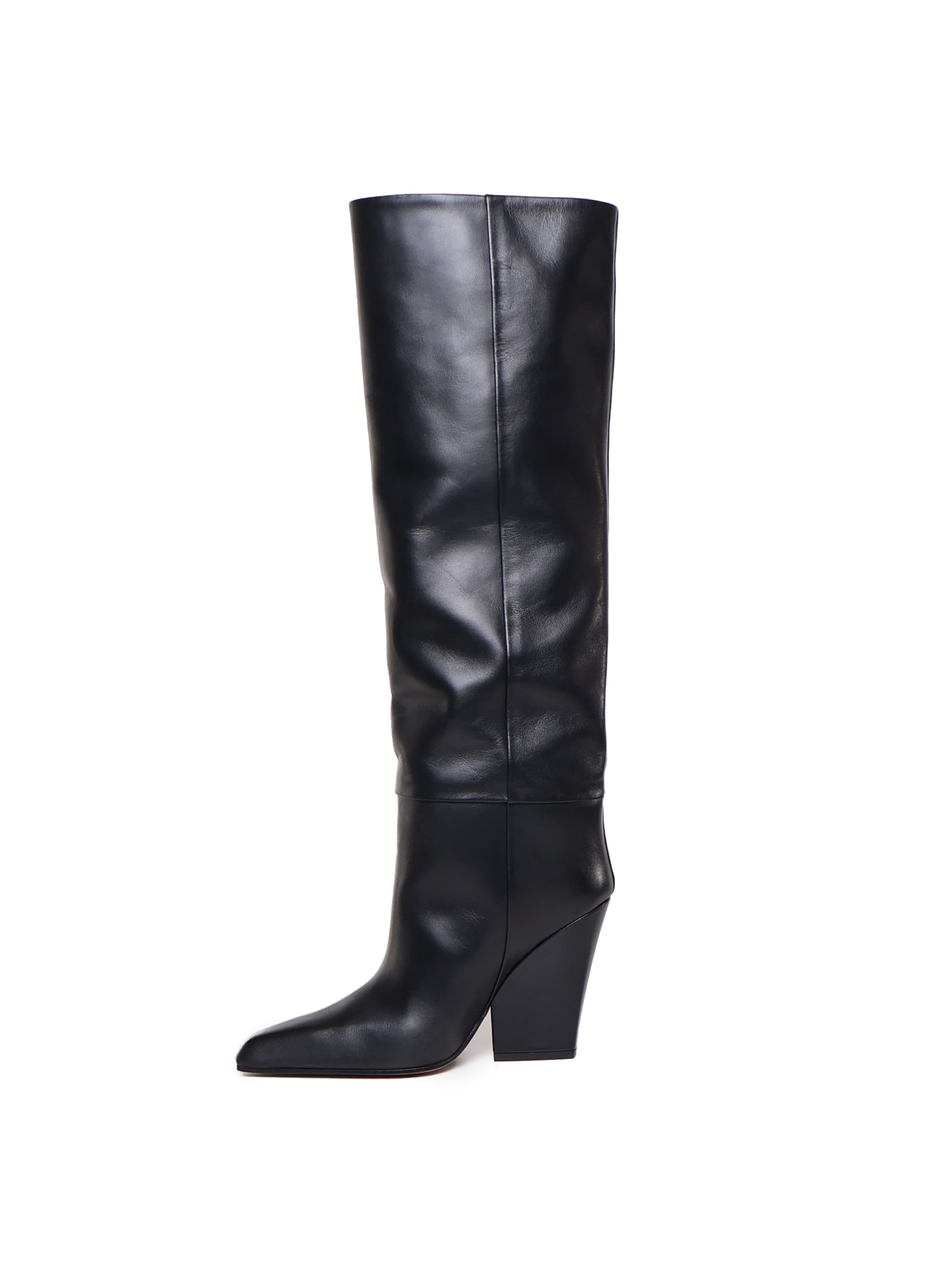 Shop Paris Texas Jane Boots In Leather In Black