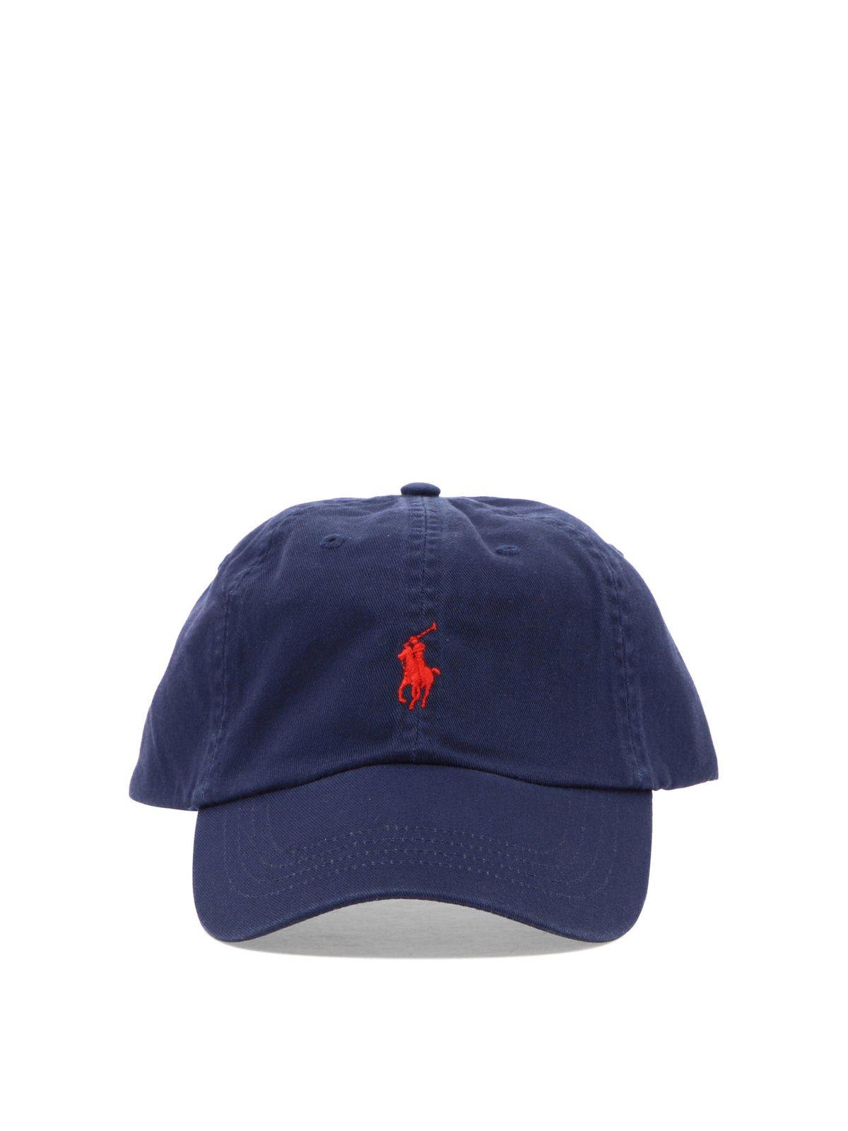 Ralph Lauren Logo-embroidered Baseball Cap In Blue