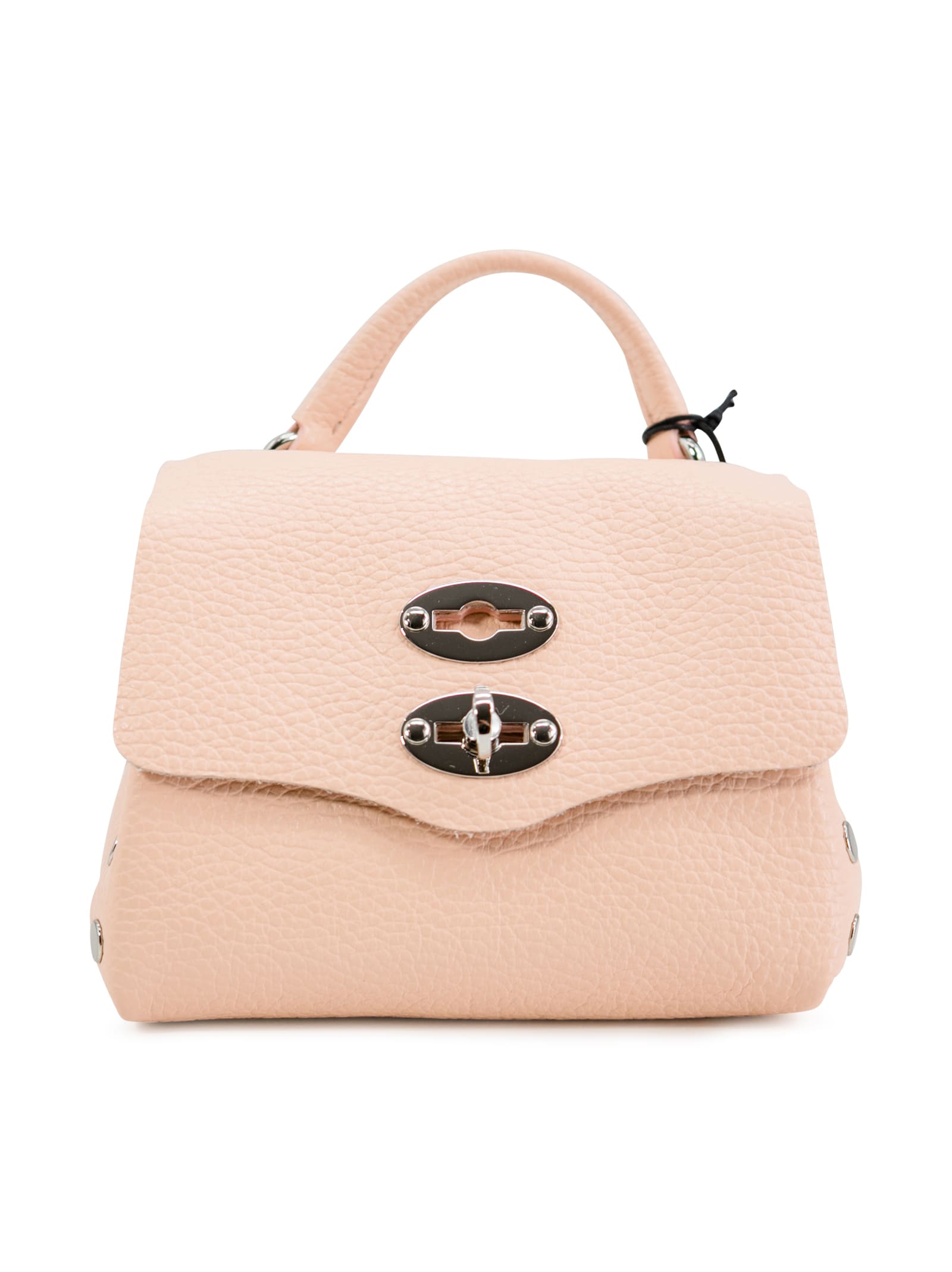 Zanellato Postina® Leather Mini Bag In Pink