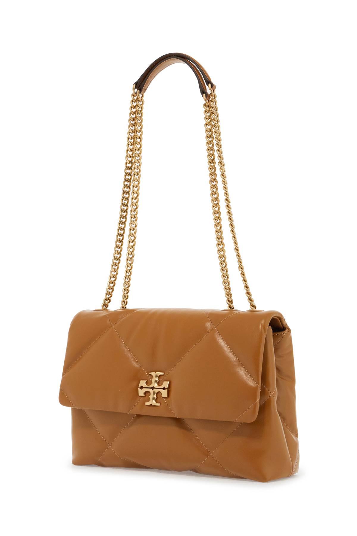 Shop Tory Burch Kira Shoulder Bag In Tan (brown)