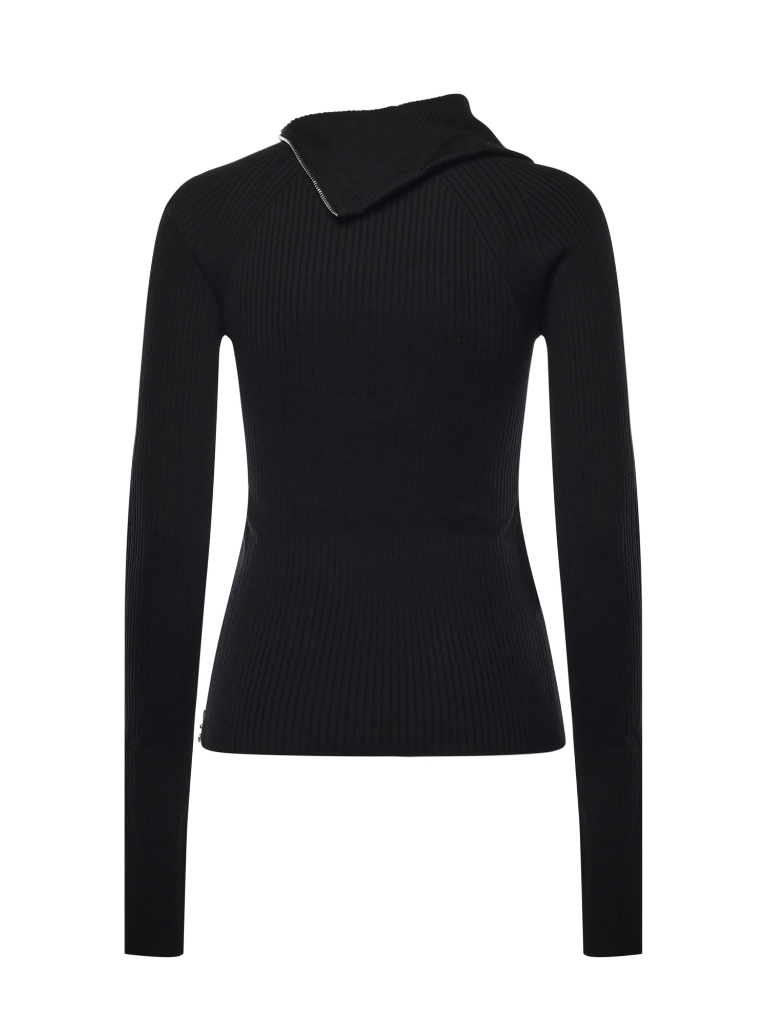 Sportmax Wool Blend Sweater In Black
