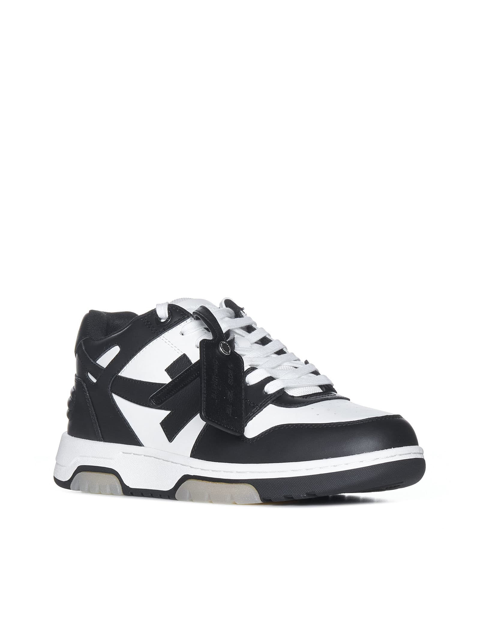 Off-white Black And White Out Of Office Sneakers | ModeSens