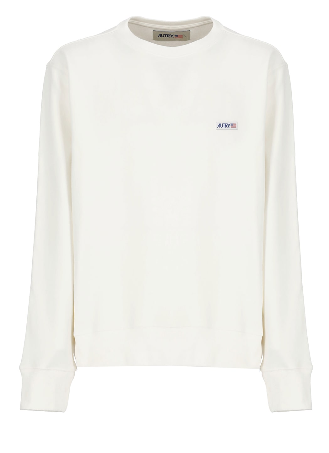 Shop Autry Main Sweatshirt In White