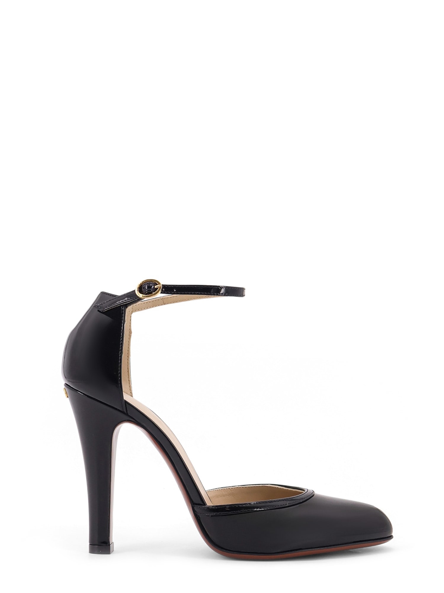 Valentino Hi Dolly Patent Pump In Black