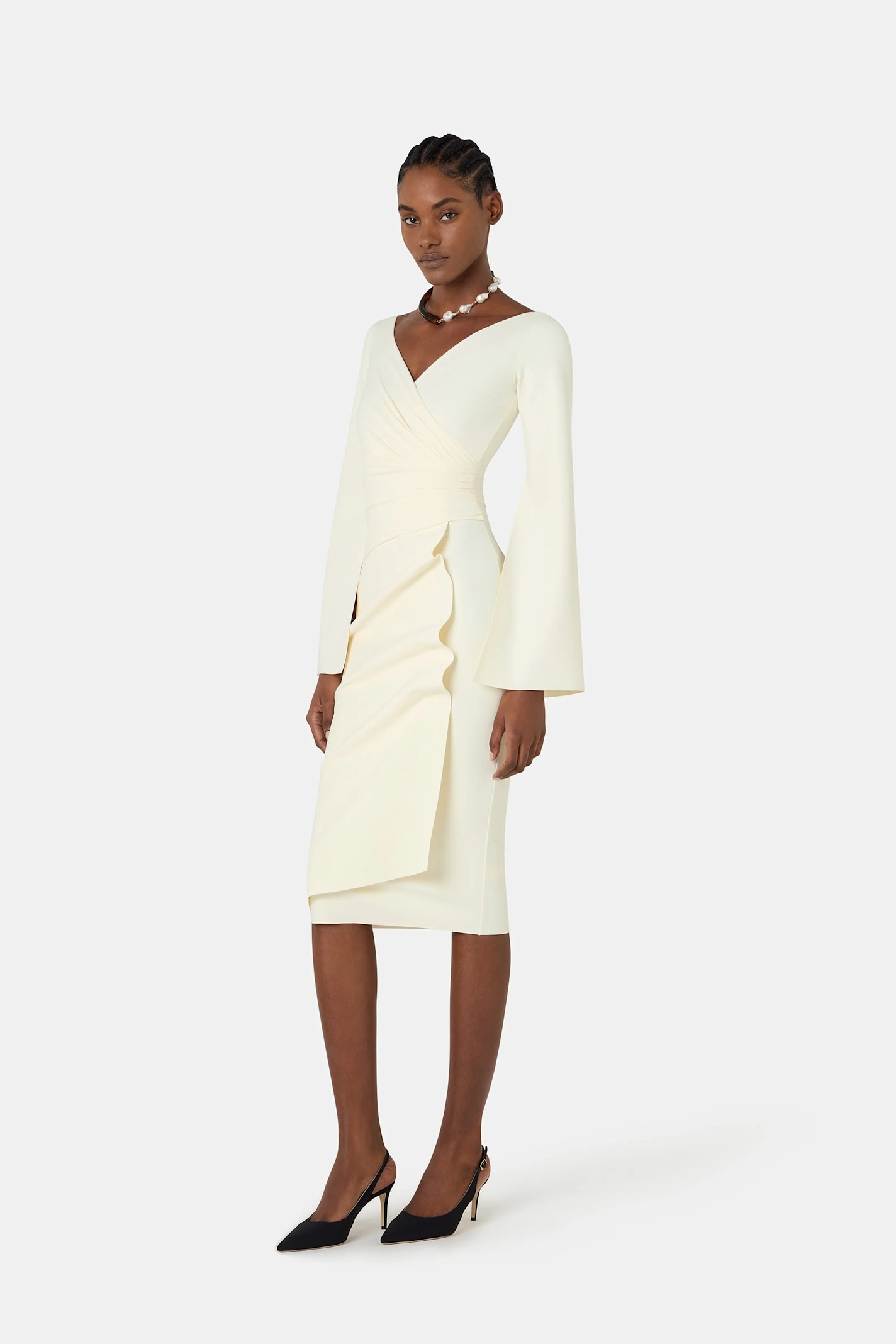La Petit Robe Di Chiara Boni Isoshi In White