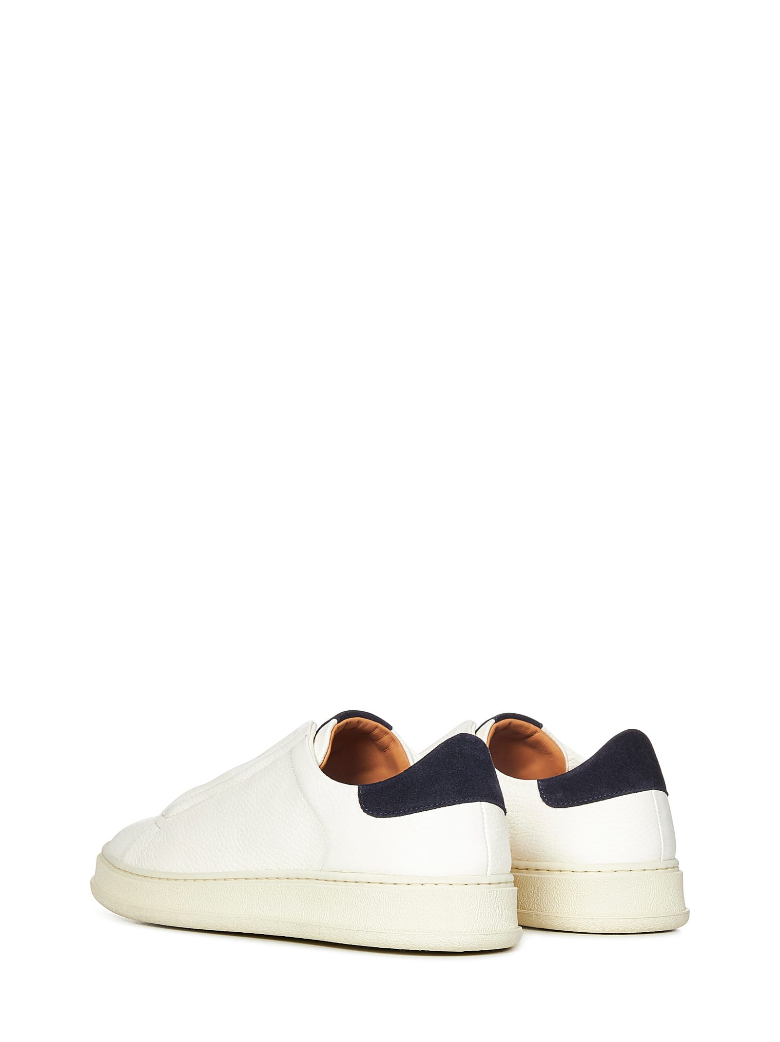 Shop Kiton Sneakers In White