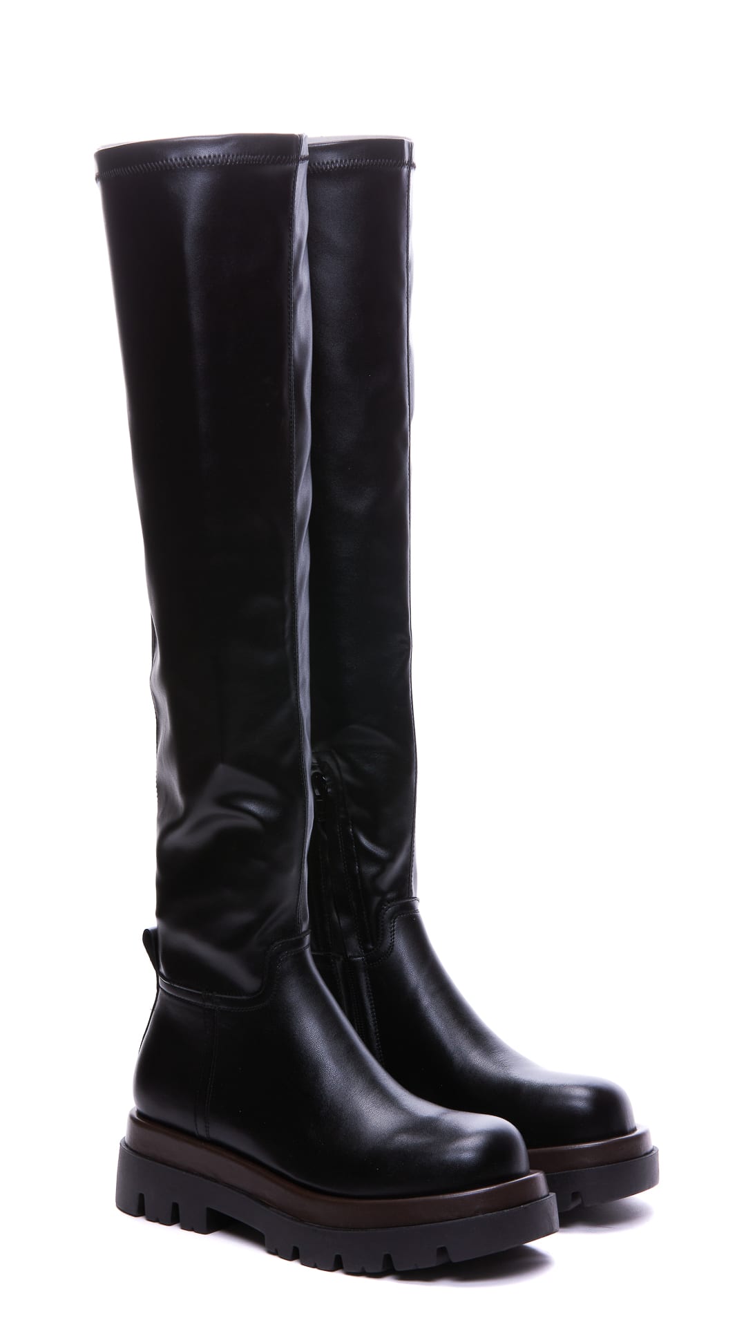 Shop Pinko Brahms Boots In Black