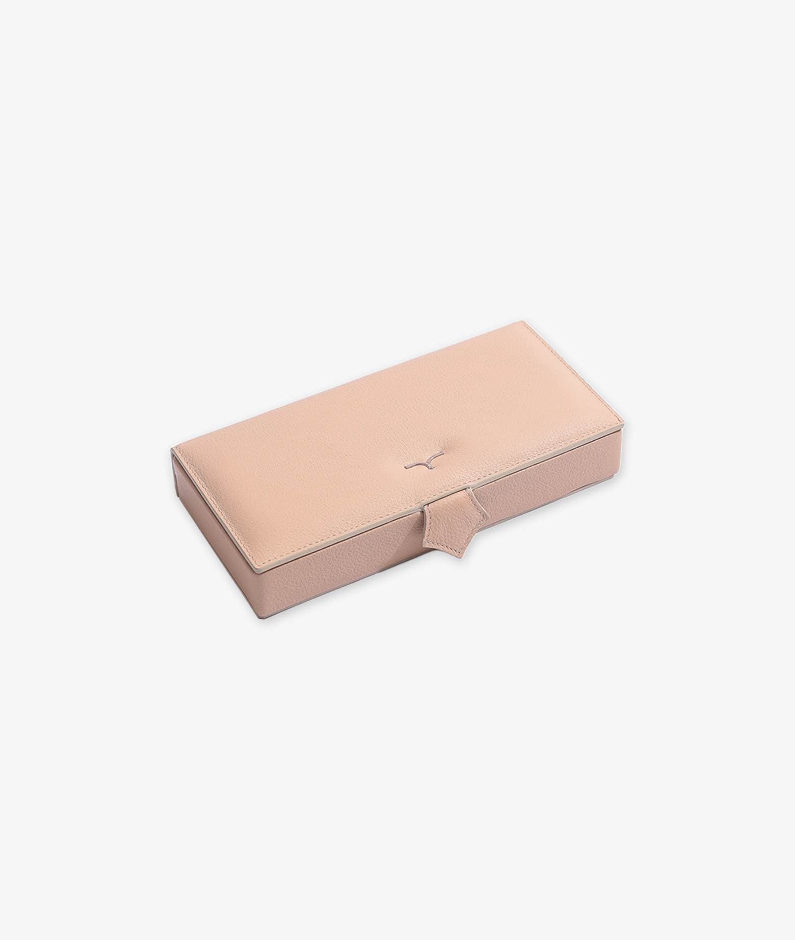 Shop Larusmiani Cufflink Holder Cufflinks In Beige