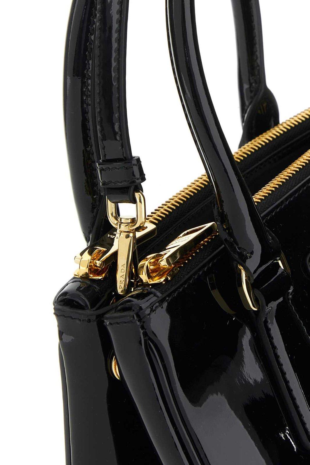 Shop Prada Galleria Handbag In Neror