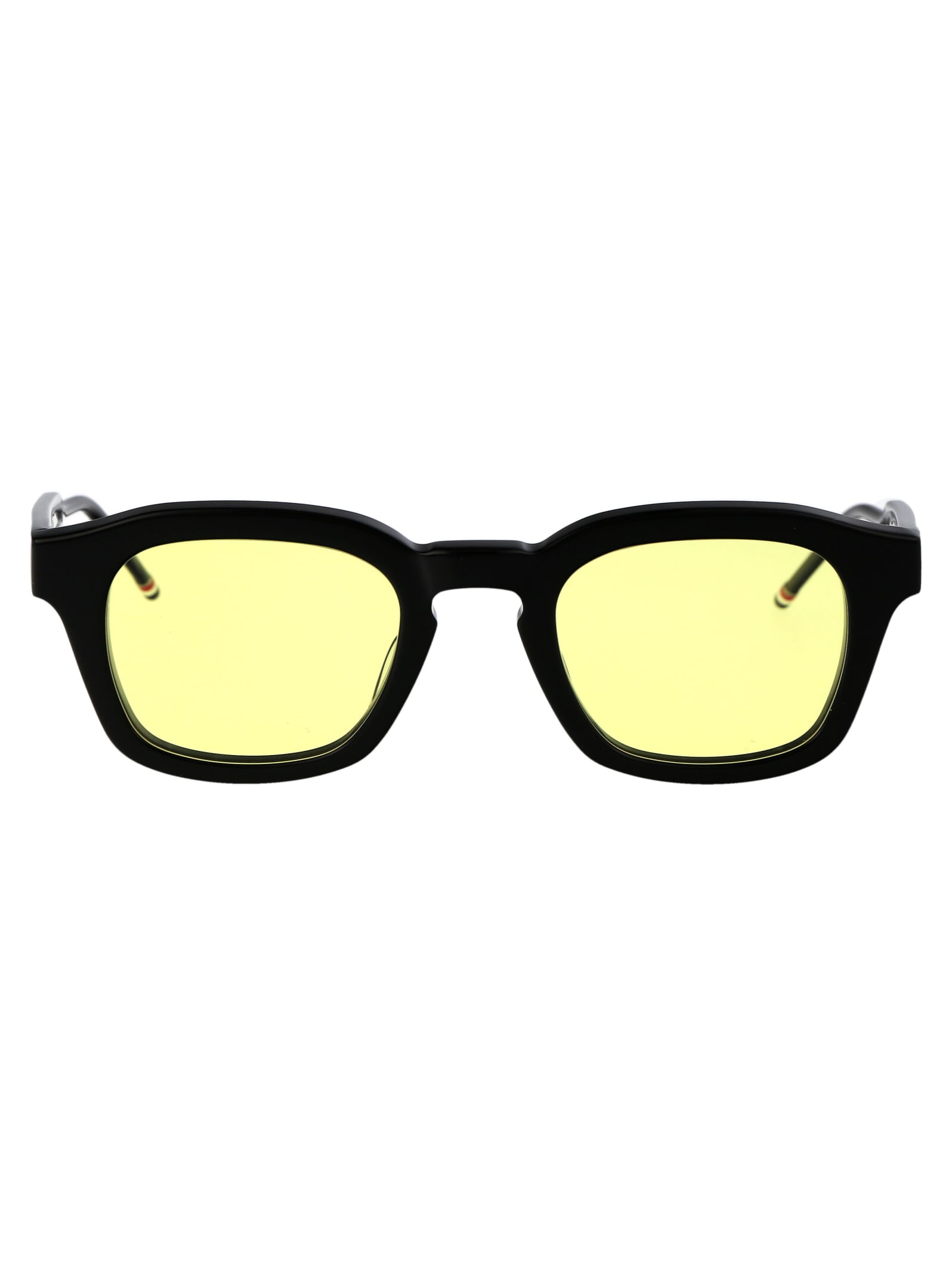 Shop Thom Browne Ues412c-g0002-001-48 Sunglasses In 001 Black
