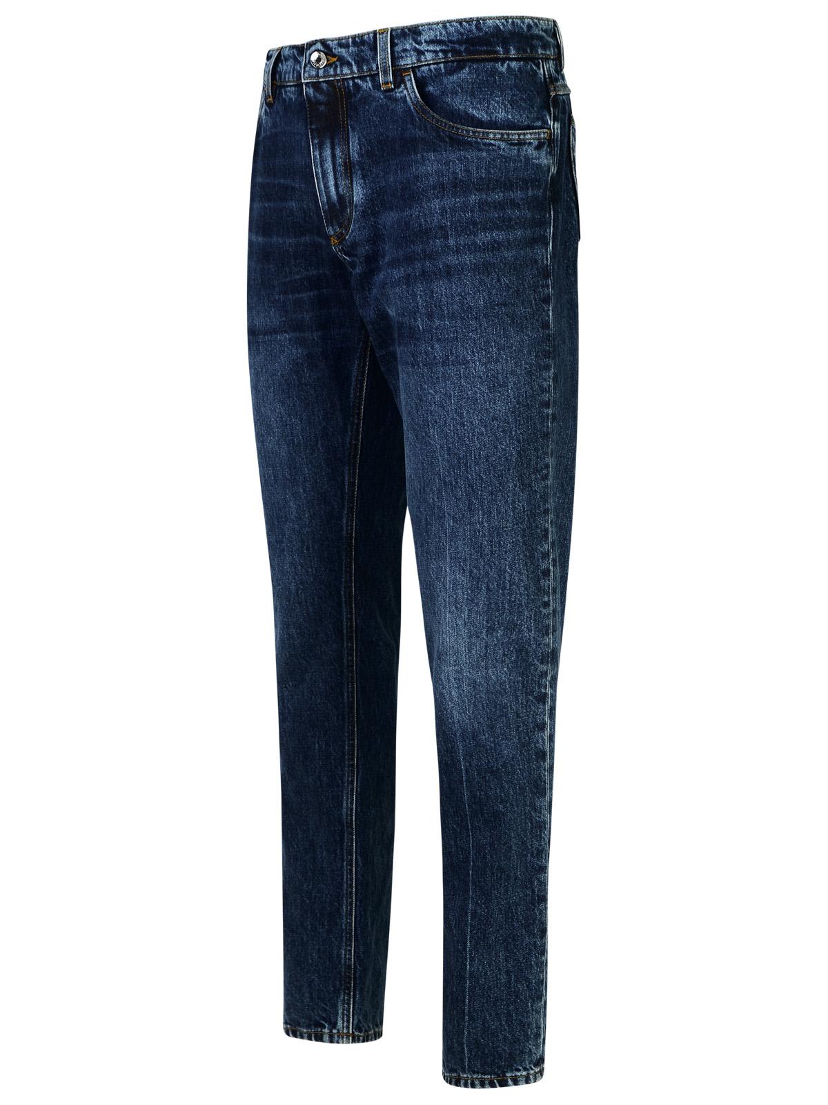 Shop Dolce & Gabbana Blue Cotton Jeans