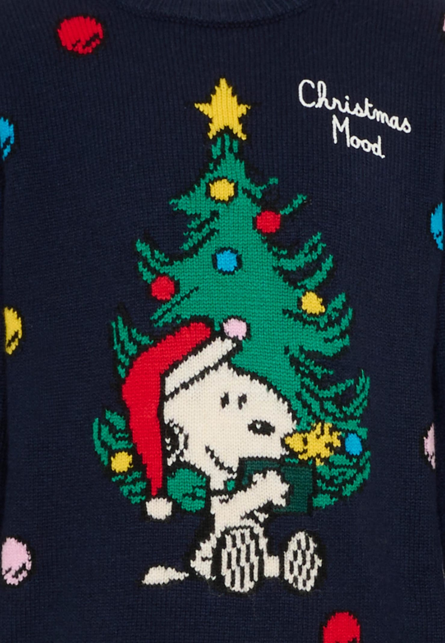 Mc2 Saint Barth Blue Sweater For Kids With Snoopy In Blue