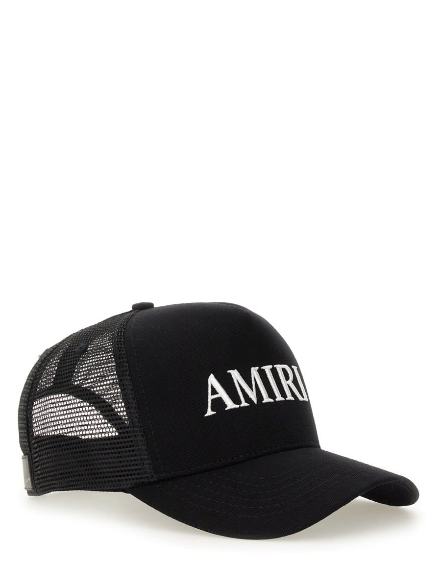 Amiri Cappello Da Baseball Con Logo In Black