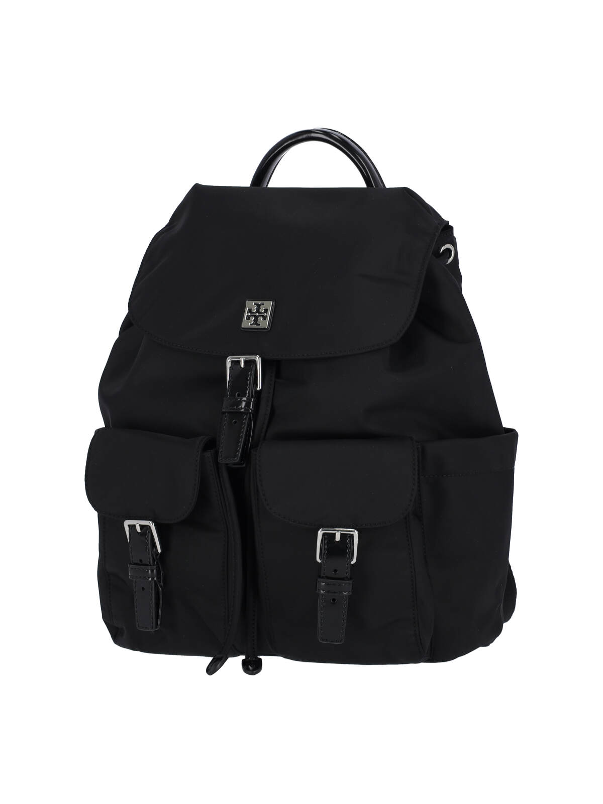 Tory Burch Functional Nylon Backpack With Multiple Pockets