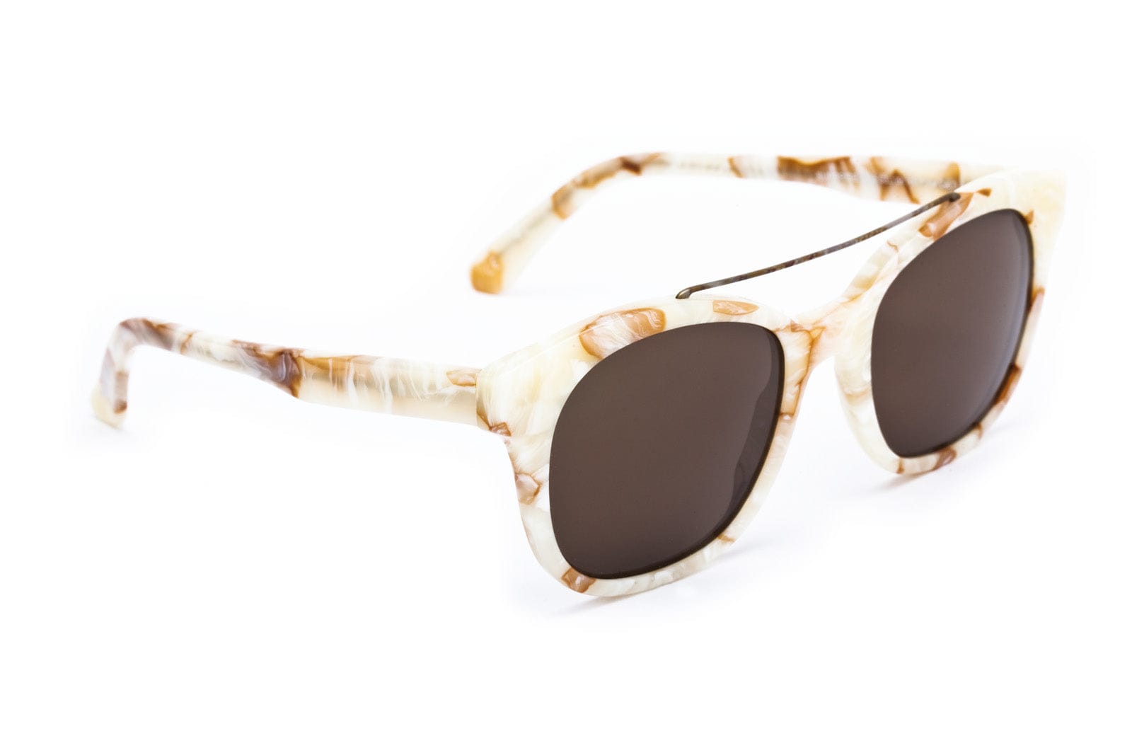 Andy Wolf Suprise-c Sunglasses In Havana Cream